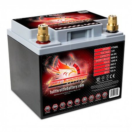 Automotive Battery, Replacement For Full Throttle Battery FT560L